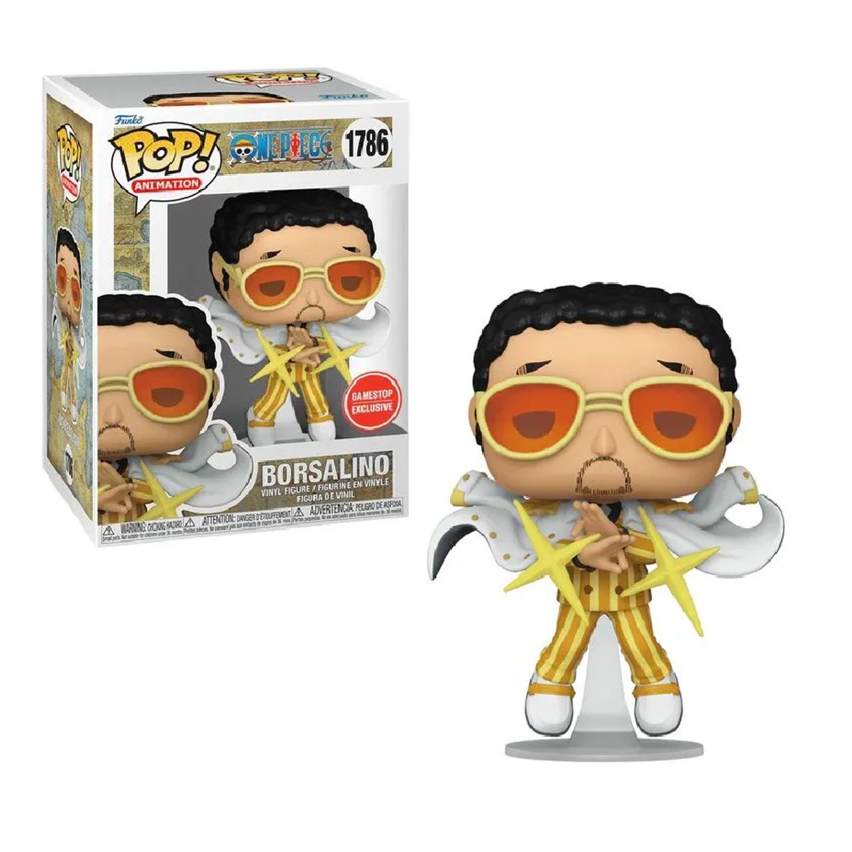 FUNKO - FUNKO POP BORSALINO ONE PIECE 1786 GAME STOP
