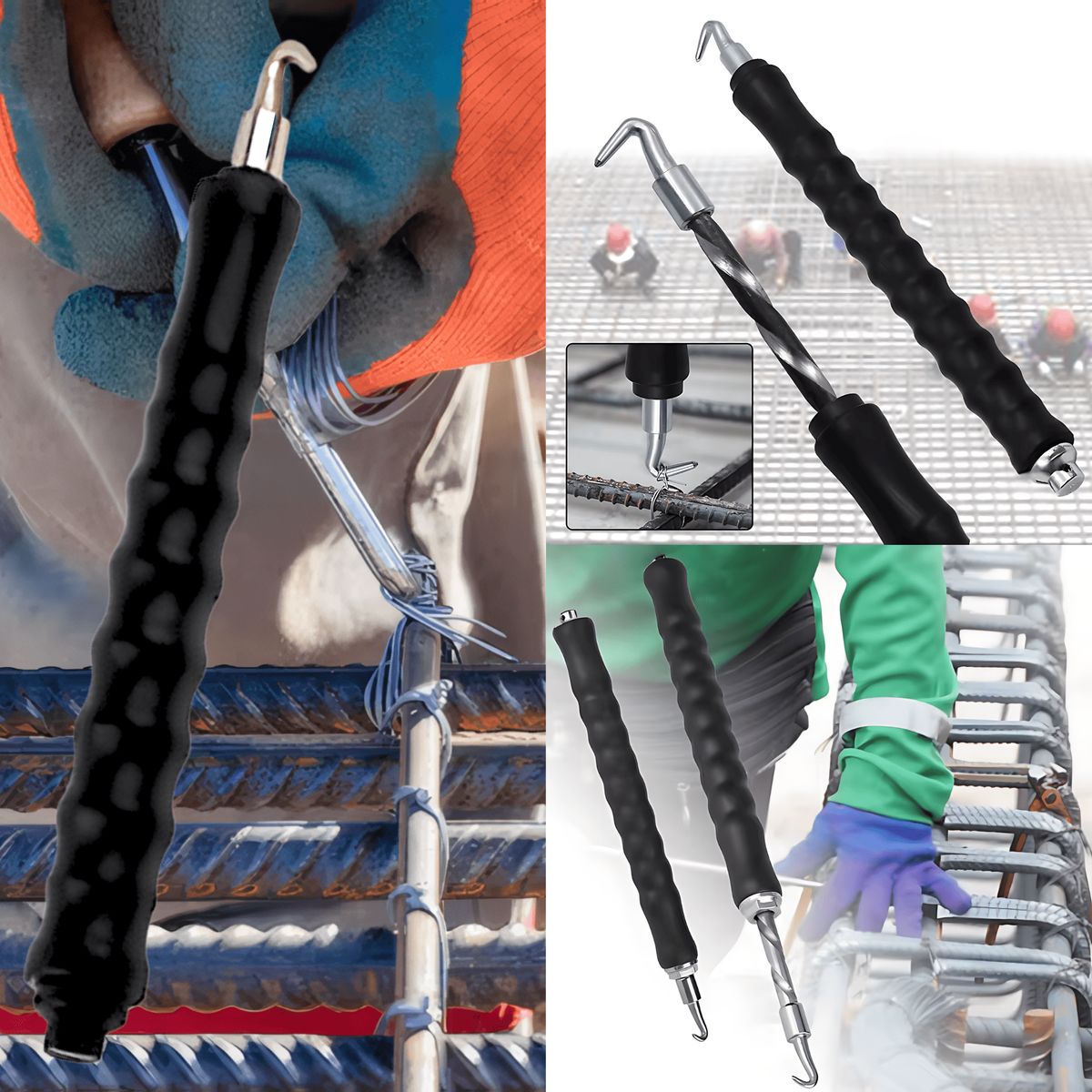 ROSH - Gancho Atador de Alambre + Soldador de Plástico Multiuso