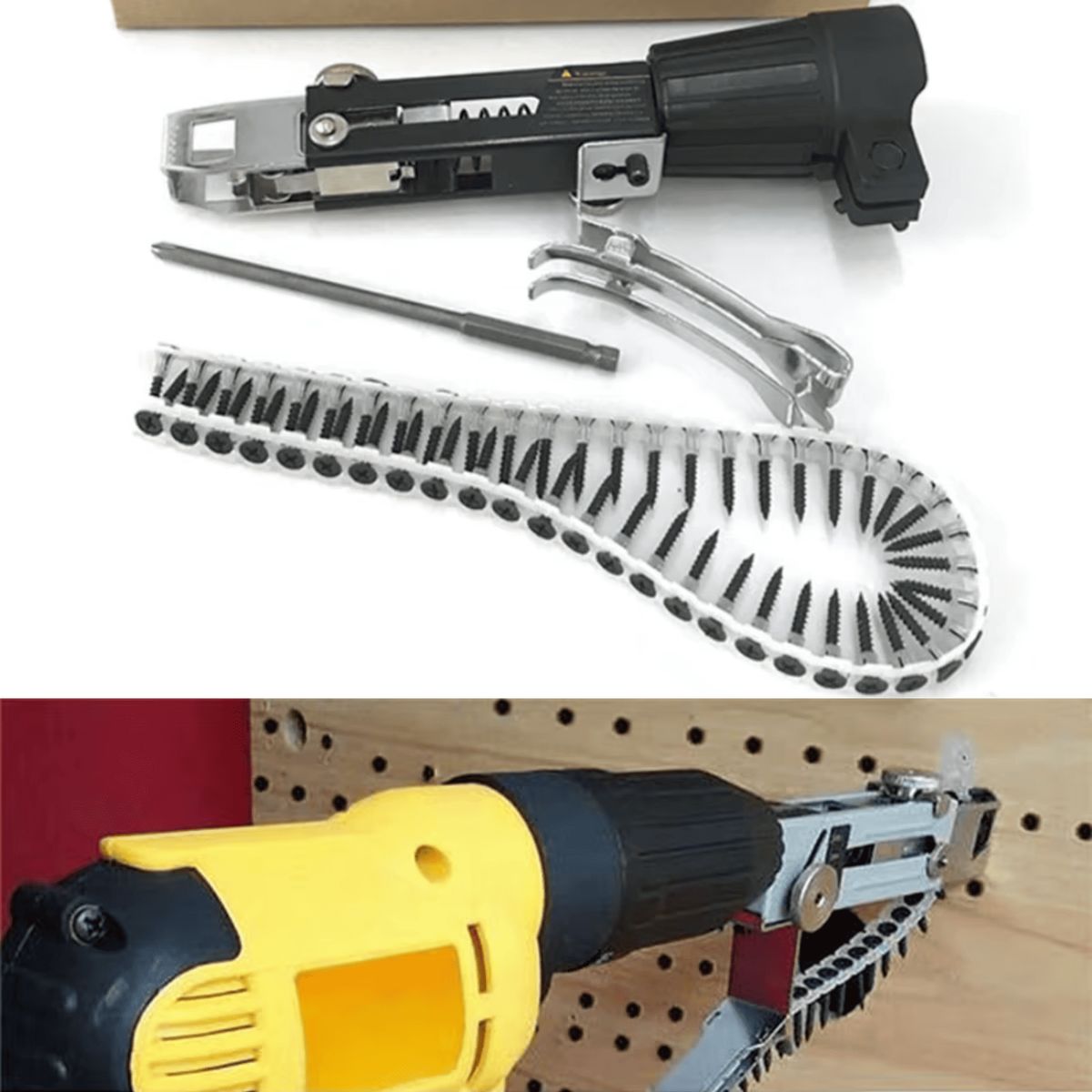 ROSH - Combo Práctico Soldador de Plástico + Adaptador Pistola Para Clavos