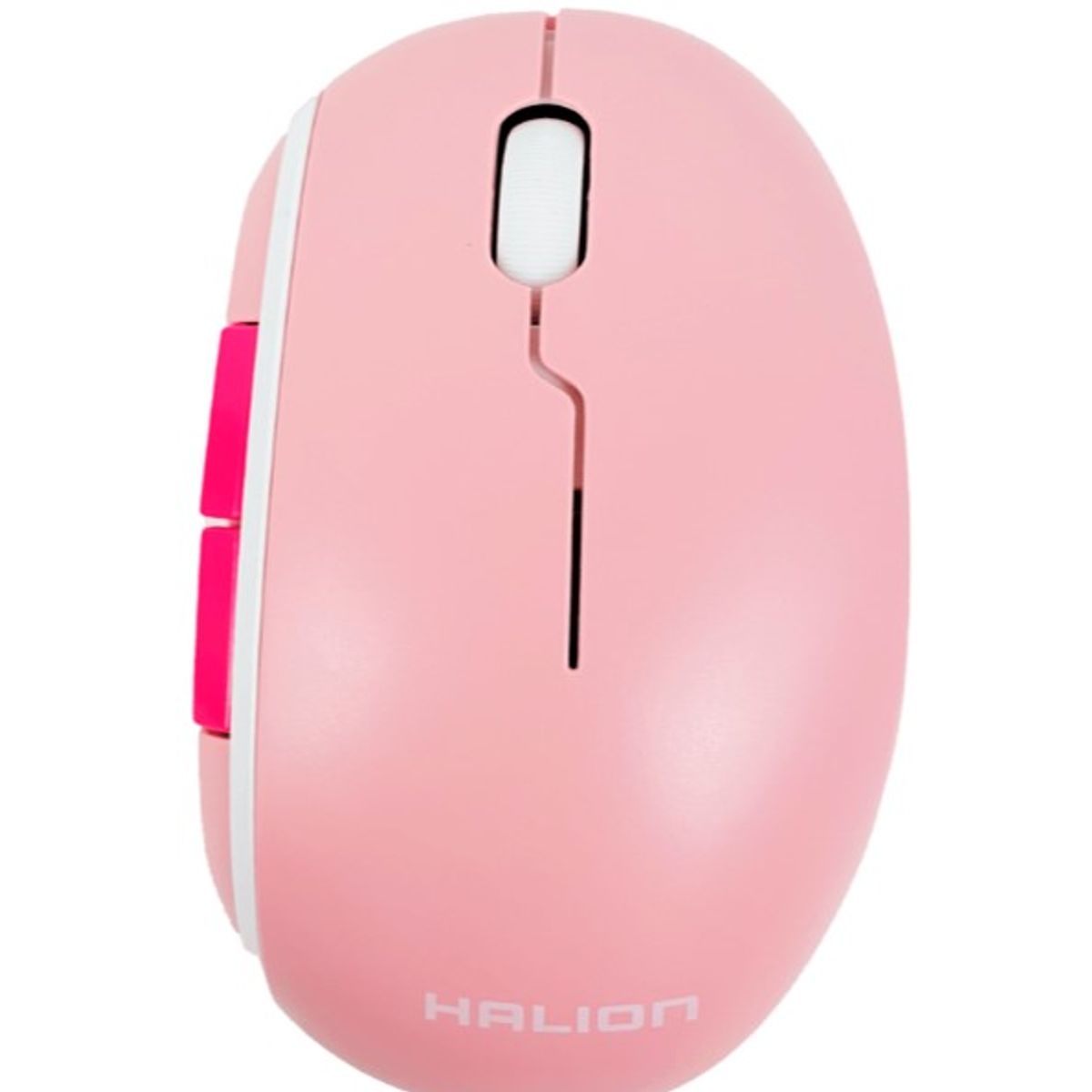 HALION - MOUSE BLUETOOTH RECARGABLE DUAL HALION HA-M205D LEYTON ROSADO