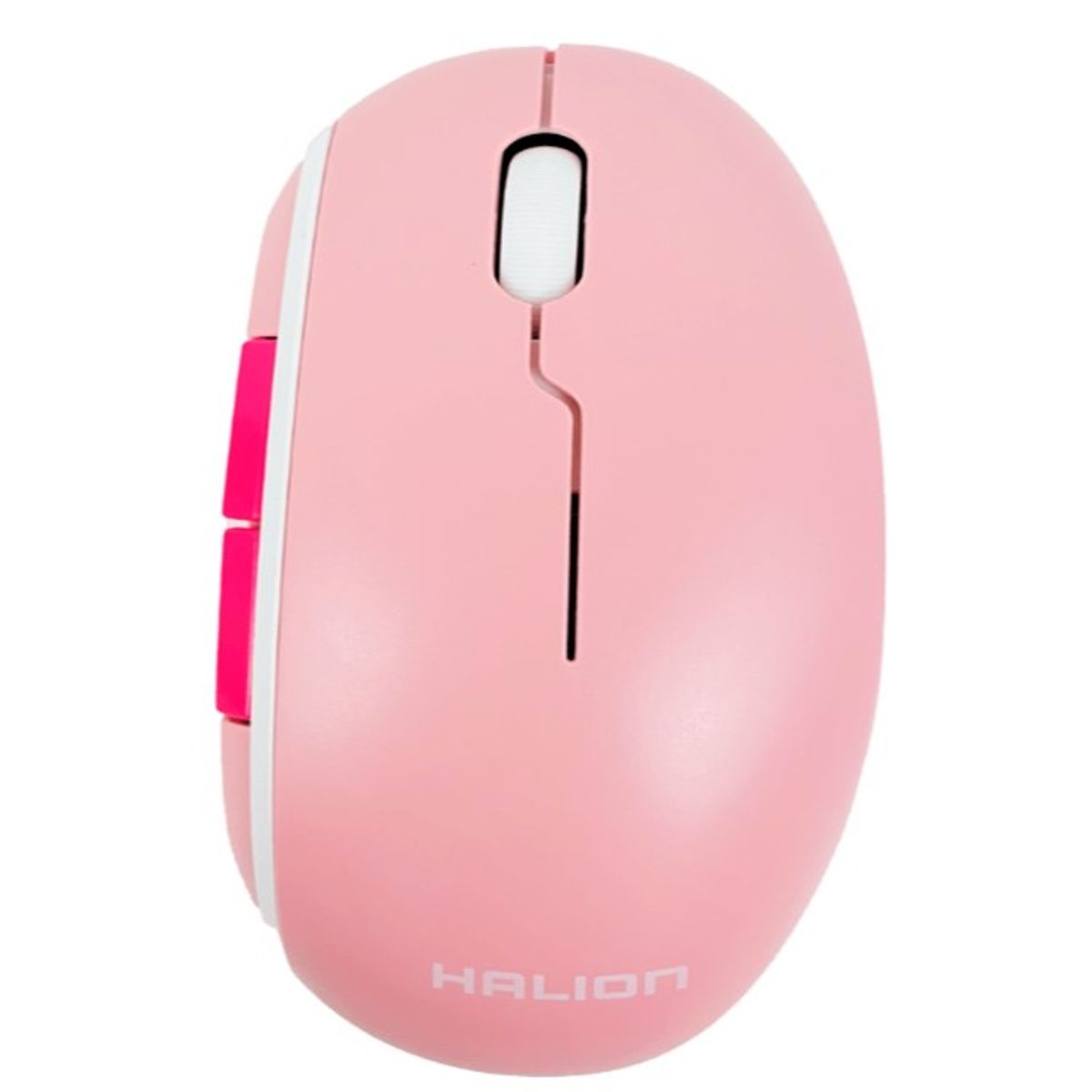 HALION - MOUSE BLUETOOTH RECARGABLE DUAL HALION HA-M205D LEYTON ROSADO
