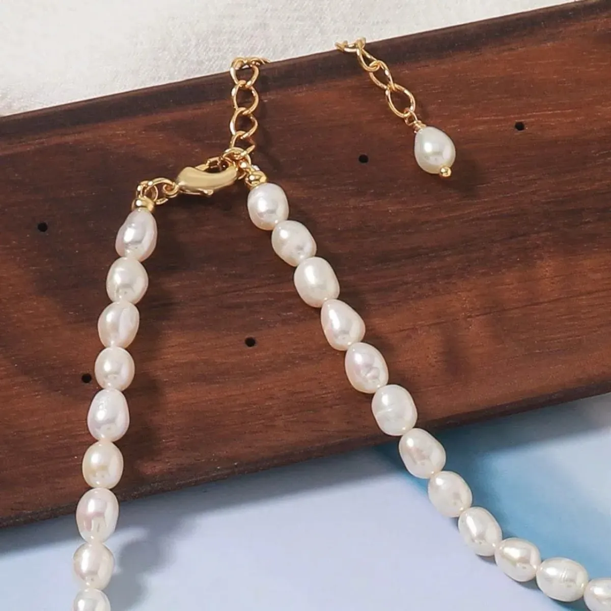 GENERICO - Collar Perlas del Rio Cultivada Mujer