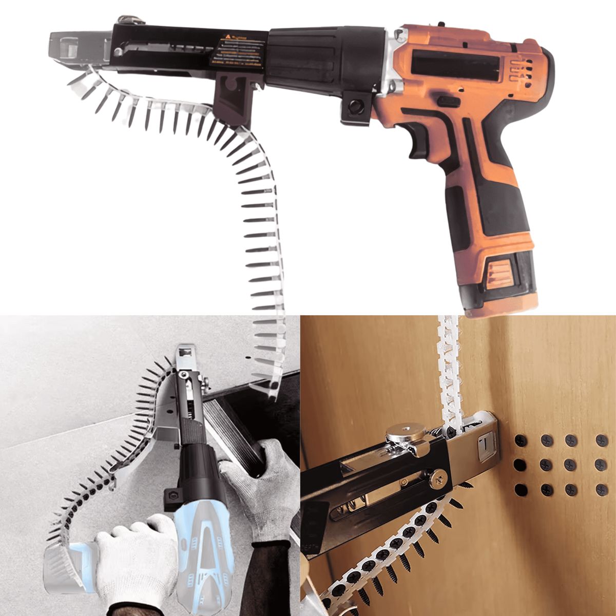 ROSH - Medidor de Voltaje + Adaptador Pistola para Clavos