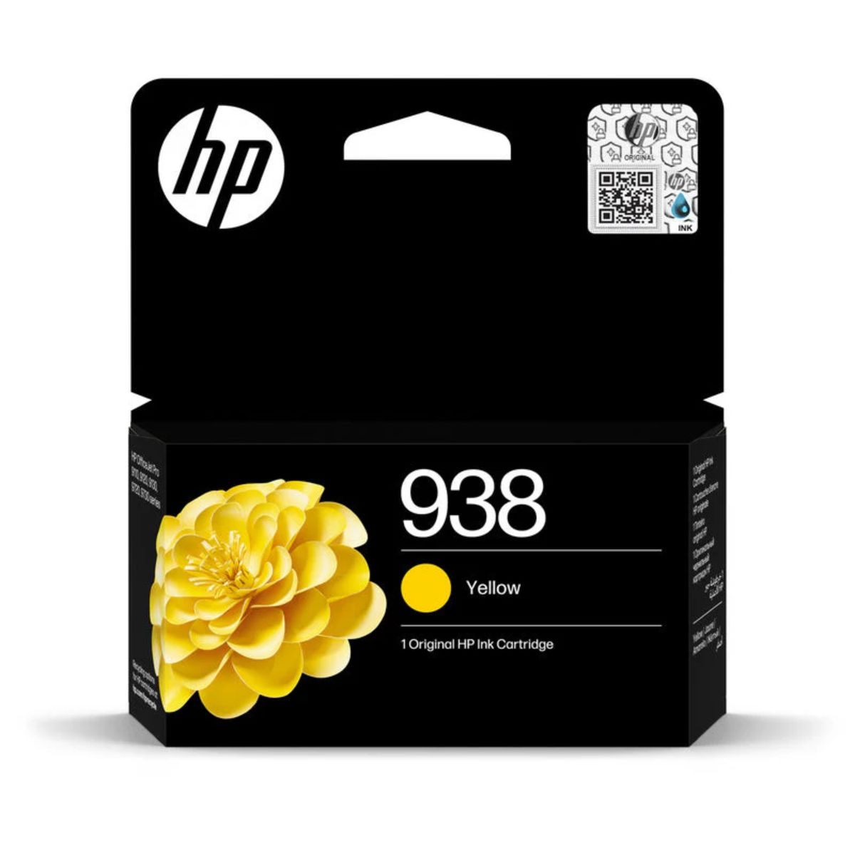 HP - Cartucho de Tinta HP 938 Amarilla Original – 4S6X7PL