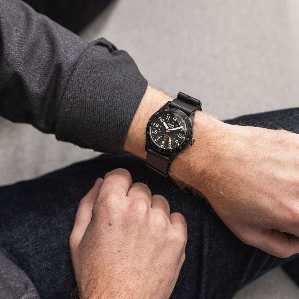 SEIKO - SEIKO 5 AUTOMATICO GMT SSK025K1