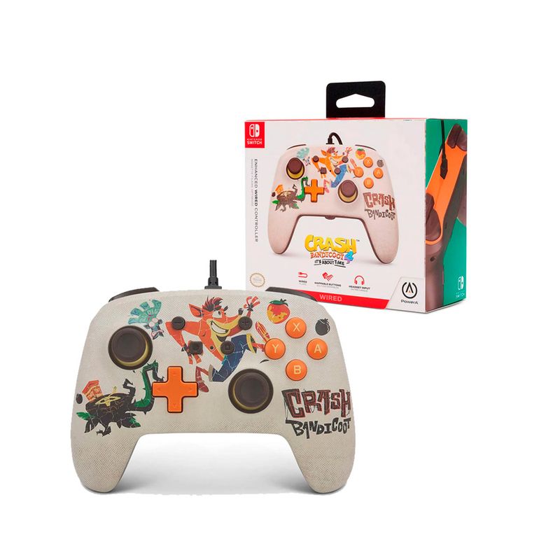 NINTENDO - Mando Nintendo Switch Crash Bandicoot 4