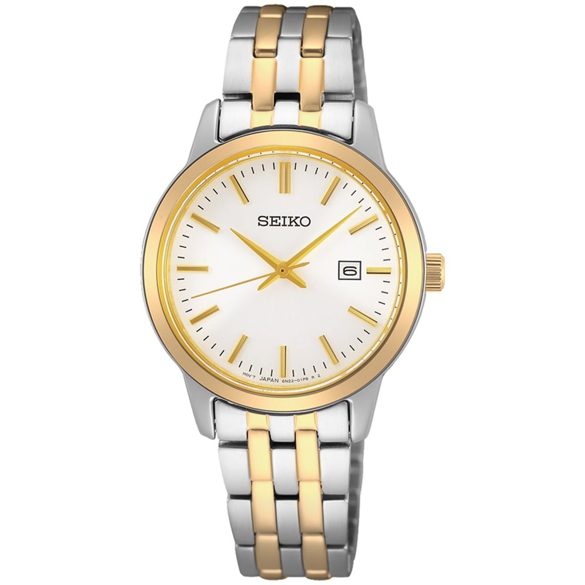 SEIKO - SEIKO Reloj Mujer Essentials Coleccion Acero inox Japones SUR410