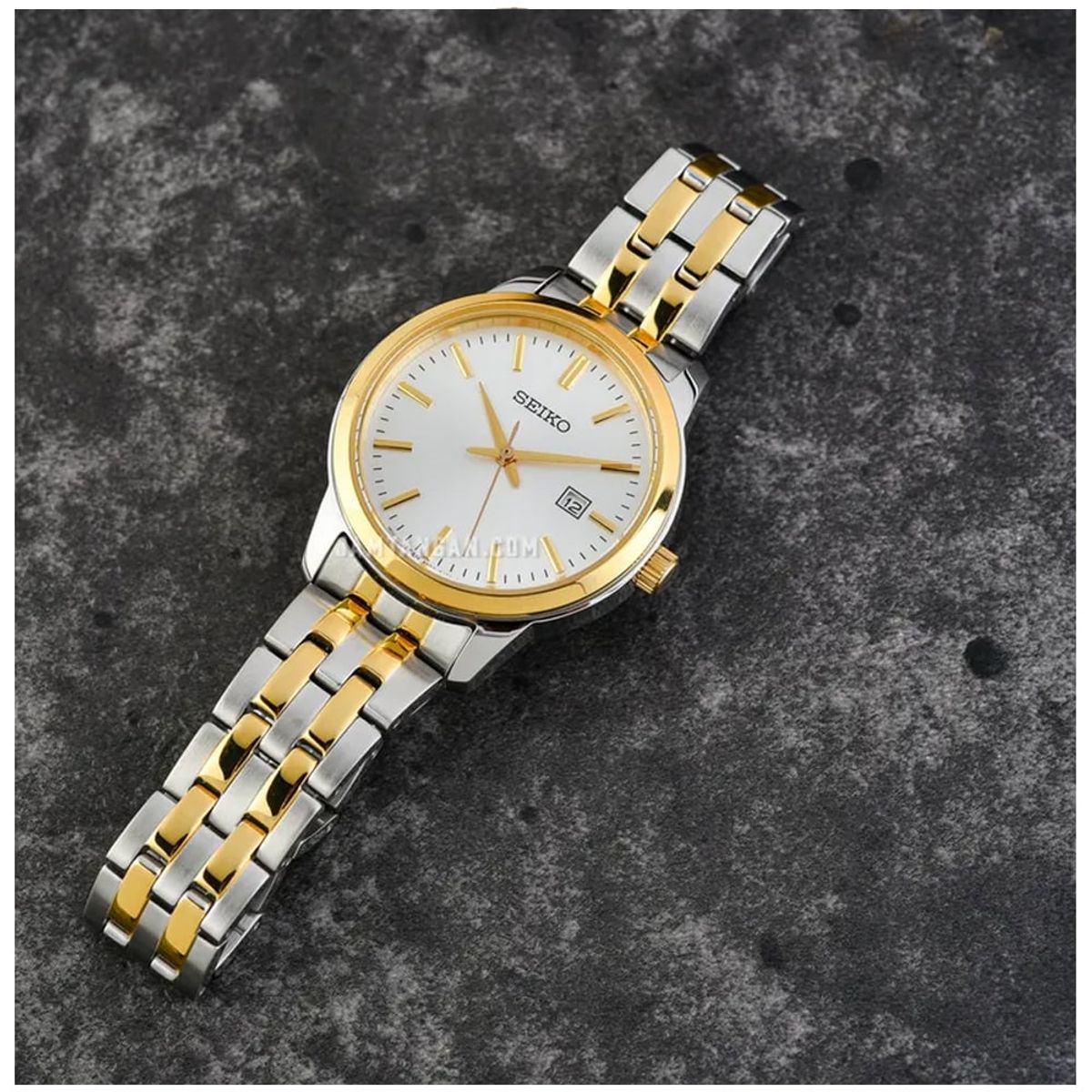 SEIKO - SEIKO Reloj Mujer Essentials Coleccion Acero inox Japones SUR410