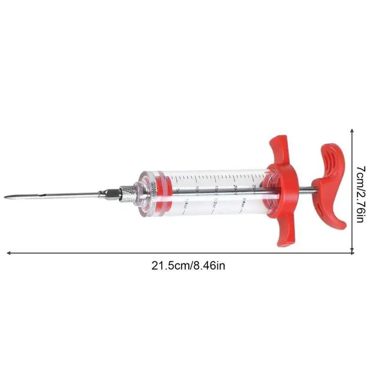 GENERICO - Inyector Jeringa de carne marinadas condimentos para pollo o pavo