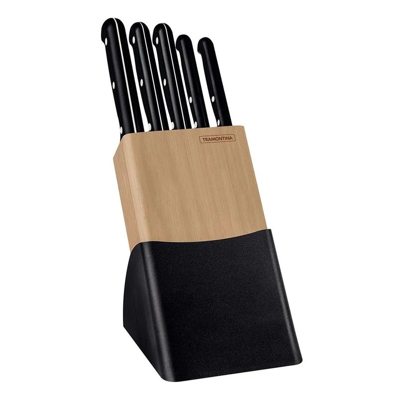 TRAMONTINA - JUEGO DE CUCHILLOS TRAMONTINA 6 PIEZAS ULTRACORTE