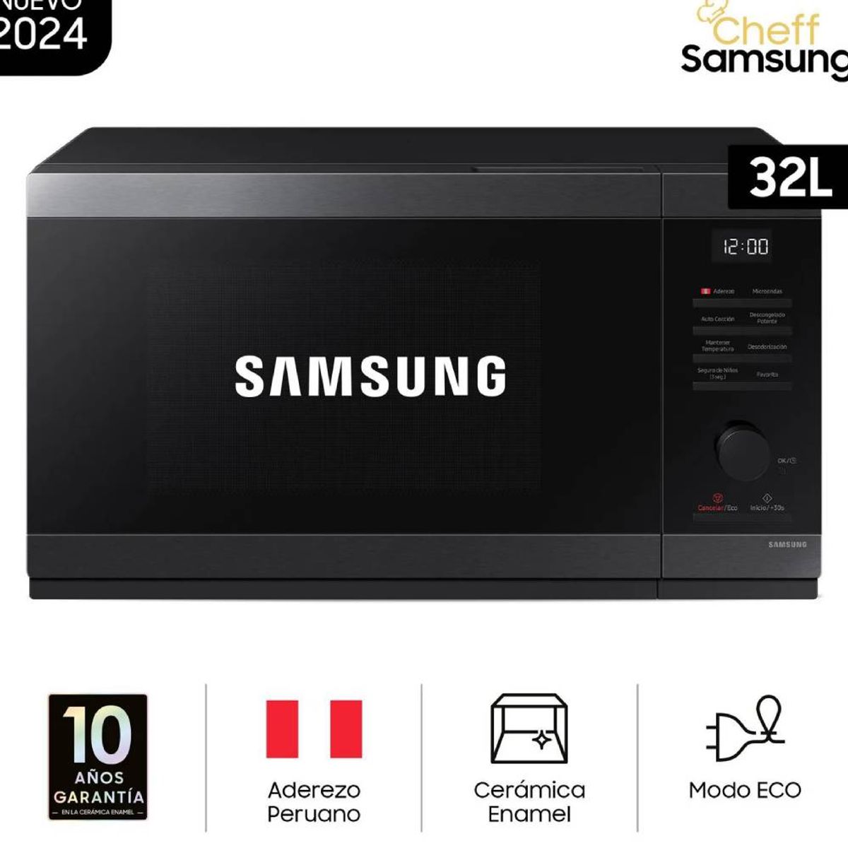 SAMSUNG - Microondas Samsung MS32DG4504AGPE 32 L