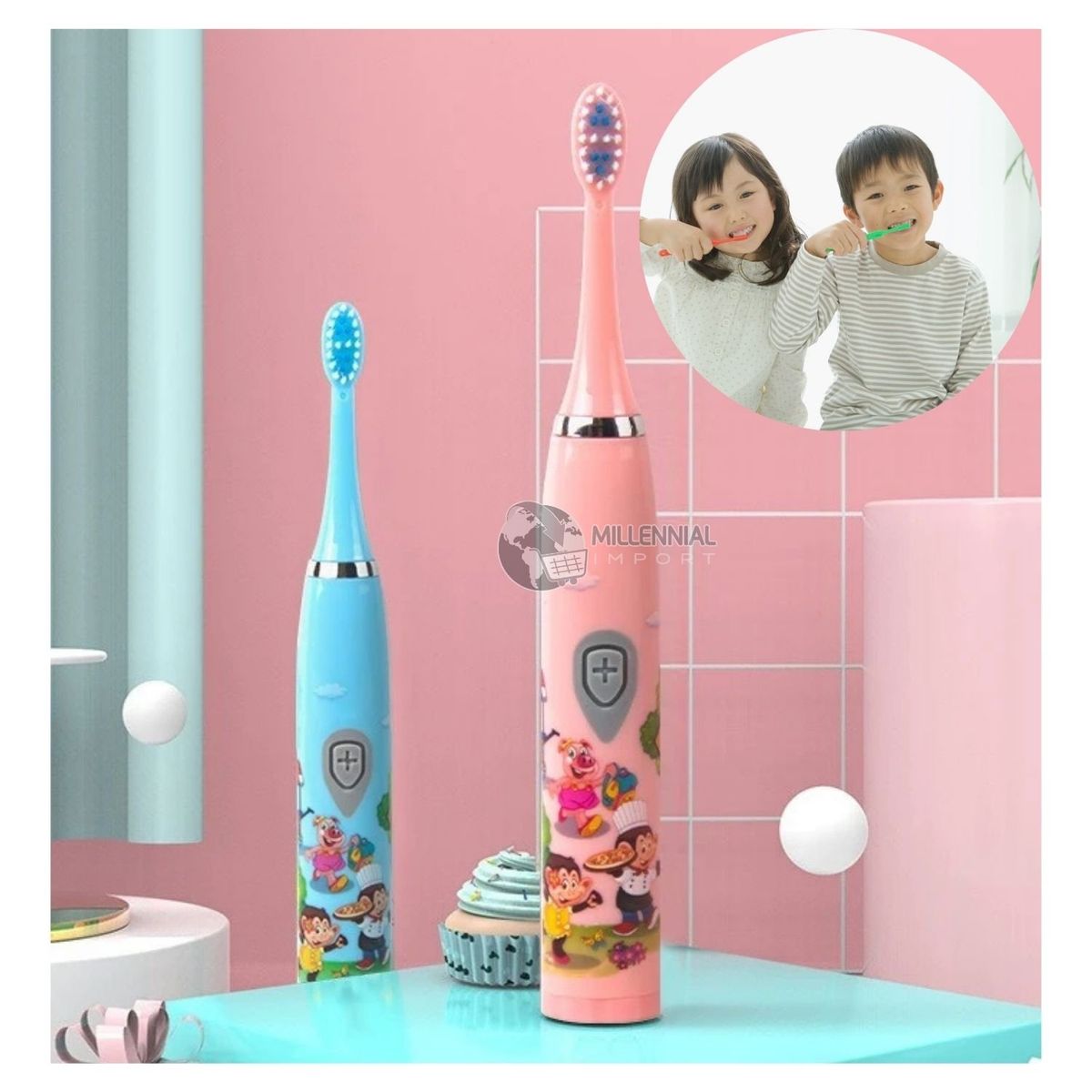 GENERICO - Cepillo de Dental Ultrasónico para Niña