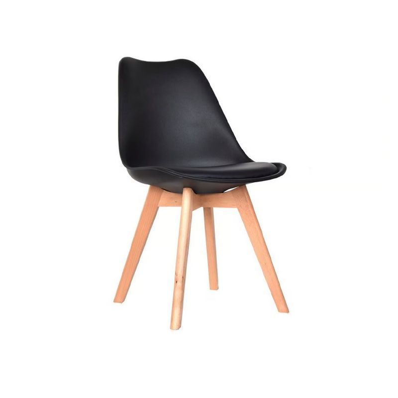 TU MESITA - Silla de Comedor Moderna Asgar color Negro TU MESITA