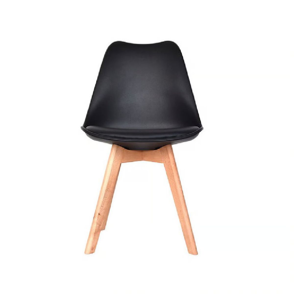 TU MESITA - Silla de Comedor Moderna Asgar color Negro TU MESITA