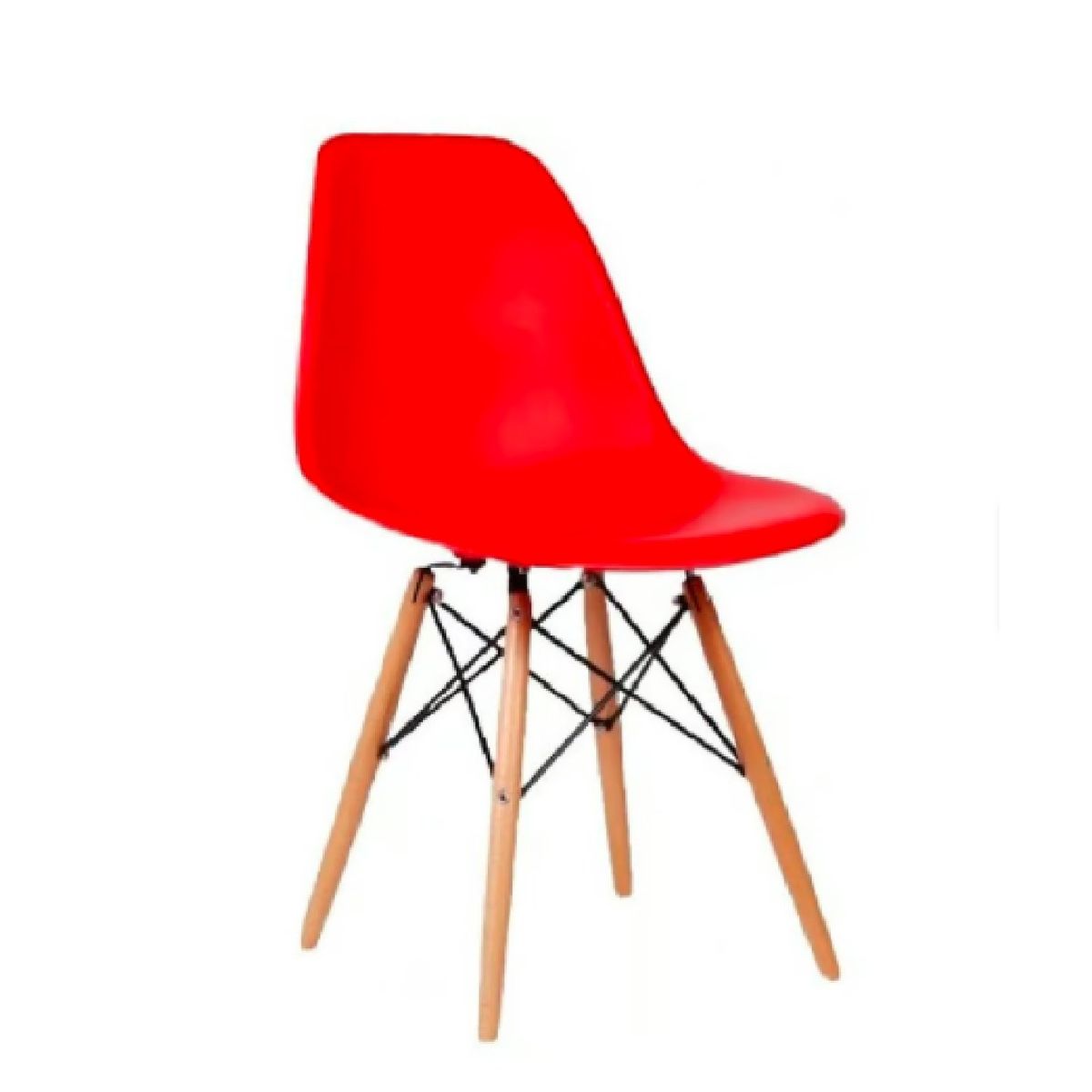TU MESITA - Silla de Comedor Moderna Catalina color Rojo TU MESITA