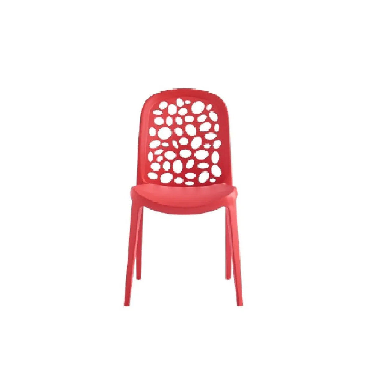 TU MESITA - Silla Clásica de Comedor Odisey color Rojo TU MESITA