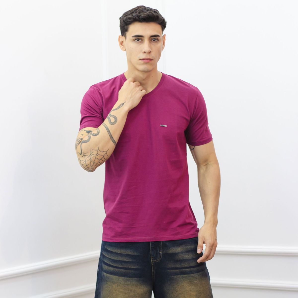 A VANTGARDESTYLE - POLO SLIM FIT CABALLERO MC - JERSEY 100% ALGODON