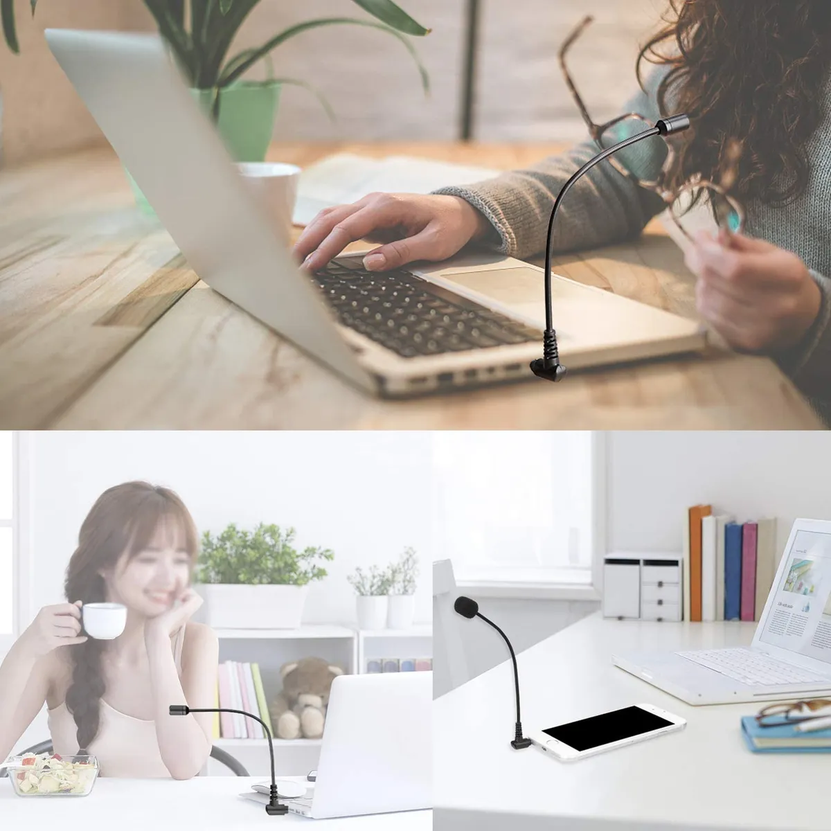 BOYA - BOYA - BY-UM4 - Micrófono ORIGINAL para Smartphone y laptops