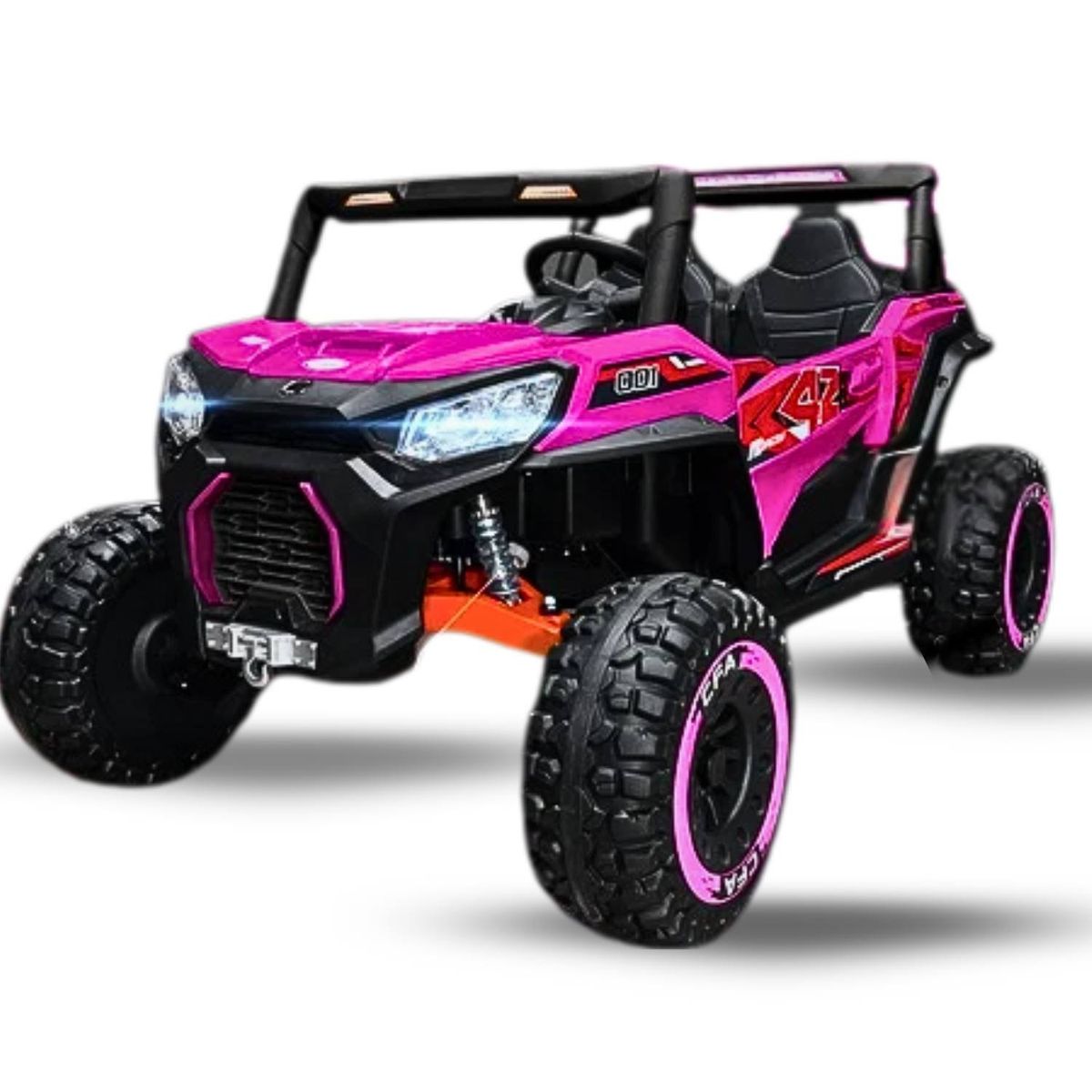 GENERICO - Camioneta Todo Terreno para niñas de 24 V 4x4 Maverick, UTV