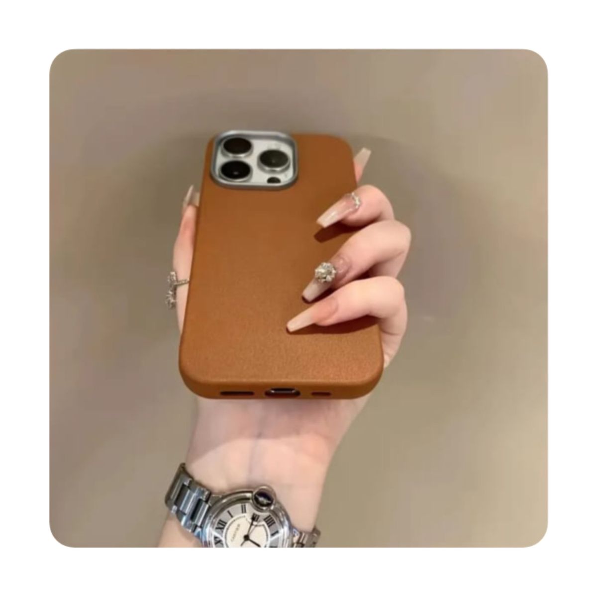GENERICO - Case Beige Elegante - Iphone 14 PRO