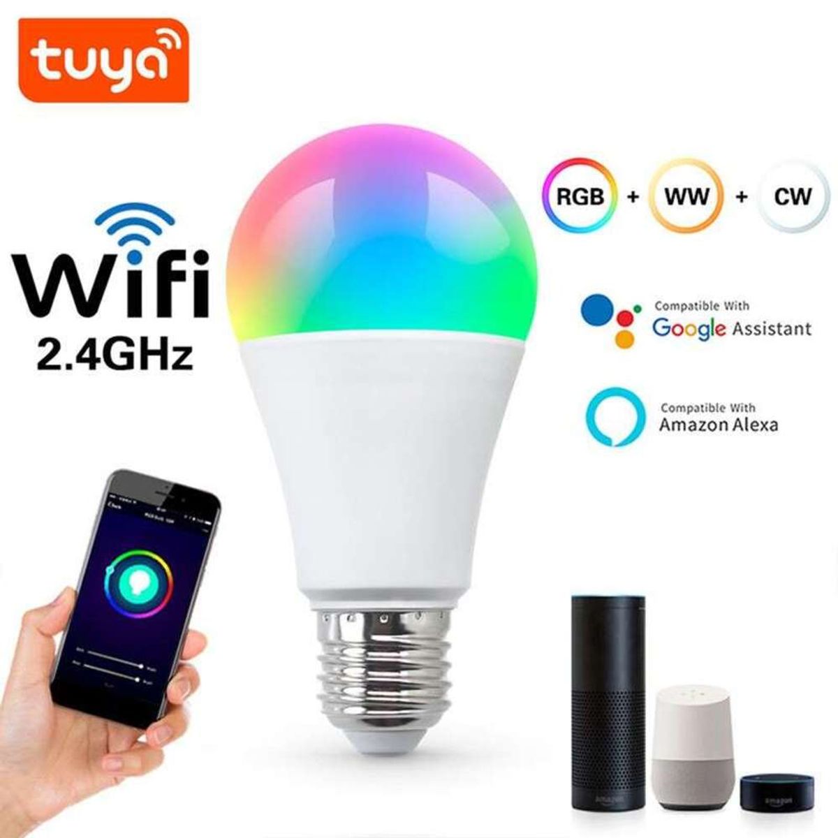 GENERICO - FOCO SMART LED INTELIGENTE 9W