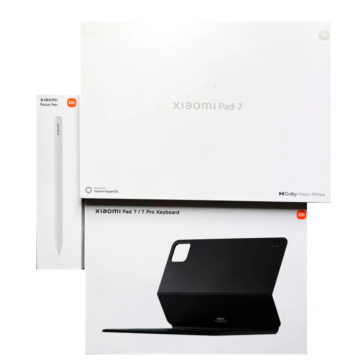 XIAOMI - Combo XIAOMI Pad 7 Gris 8GB 256GB + Lápiz Focus Pen + Teclado Keyboard