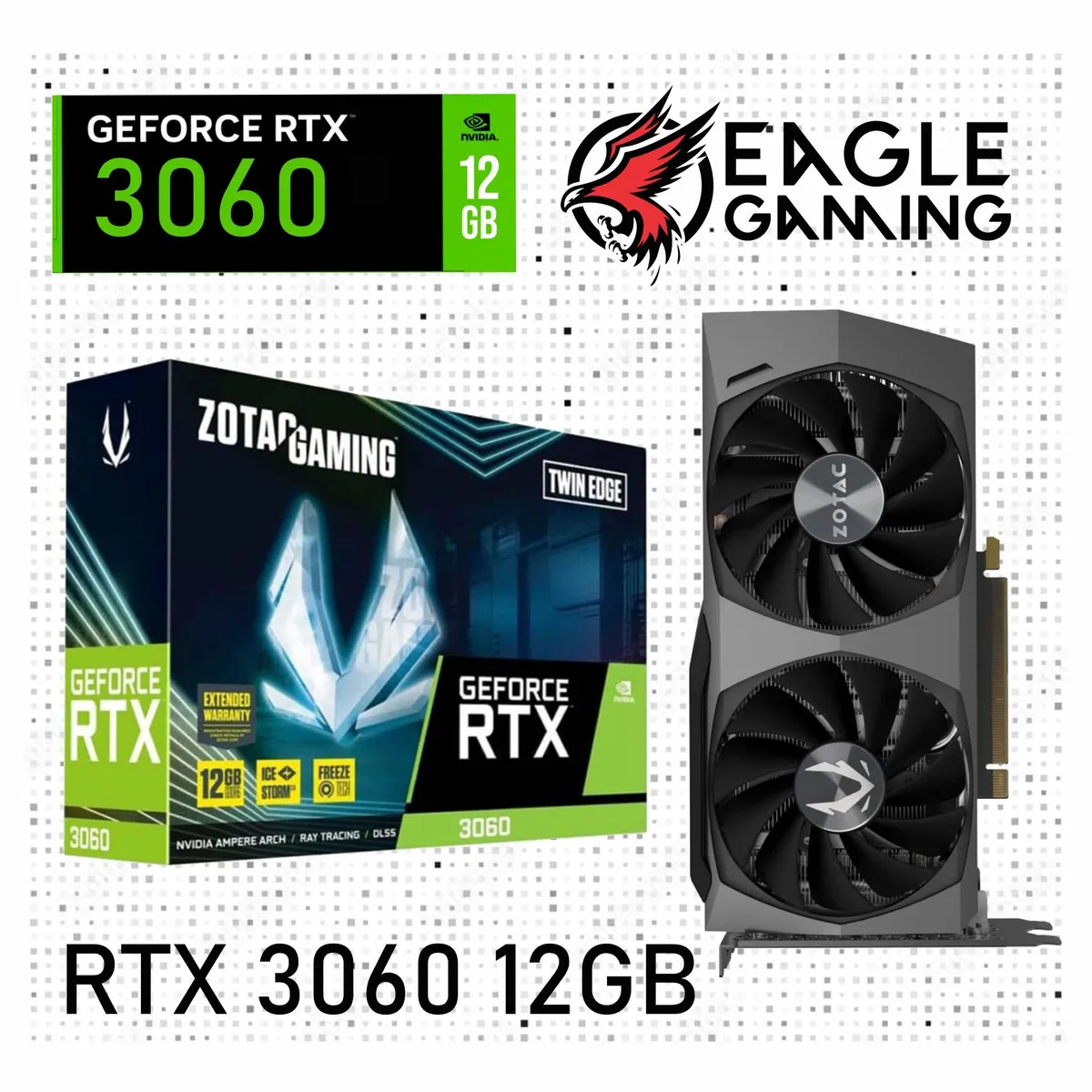 INTEL - PC GAMER CORE I5 12400F, GRAFICA RTX 3060 DE 12GB, RAM 16GB DE RAM, SSD 512GB