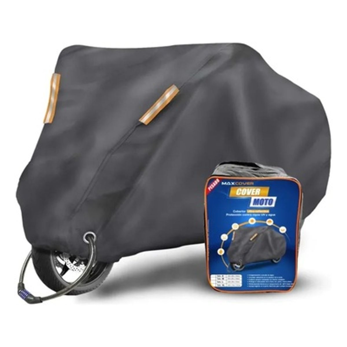 GENERICO - Cobertor Para Motos De Alta Cc Tourgin Chopper Impermeable