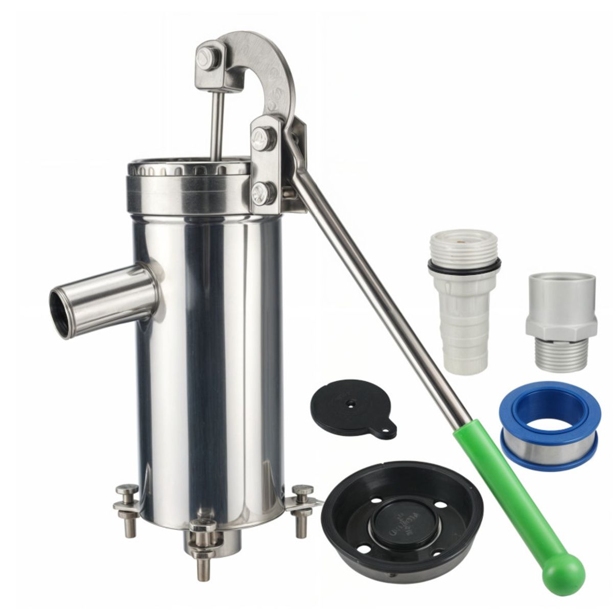 GENERICO - Hidro Bomba Manual Succiòn de Agua para pozo hecha en Acero