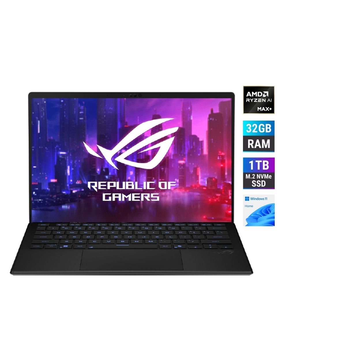 ASUS - Laptop ASUS ROG Flow Z13 AI Max+ 395 32GB RAM 1TB W11 13.3''
