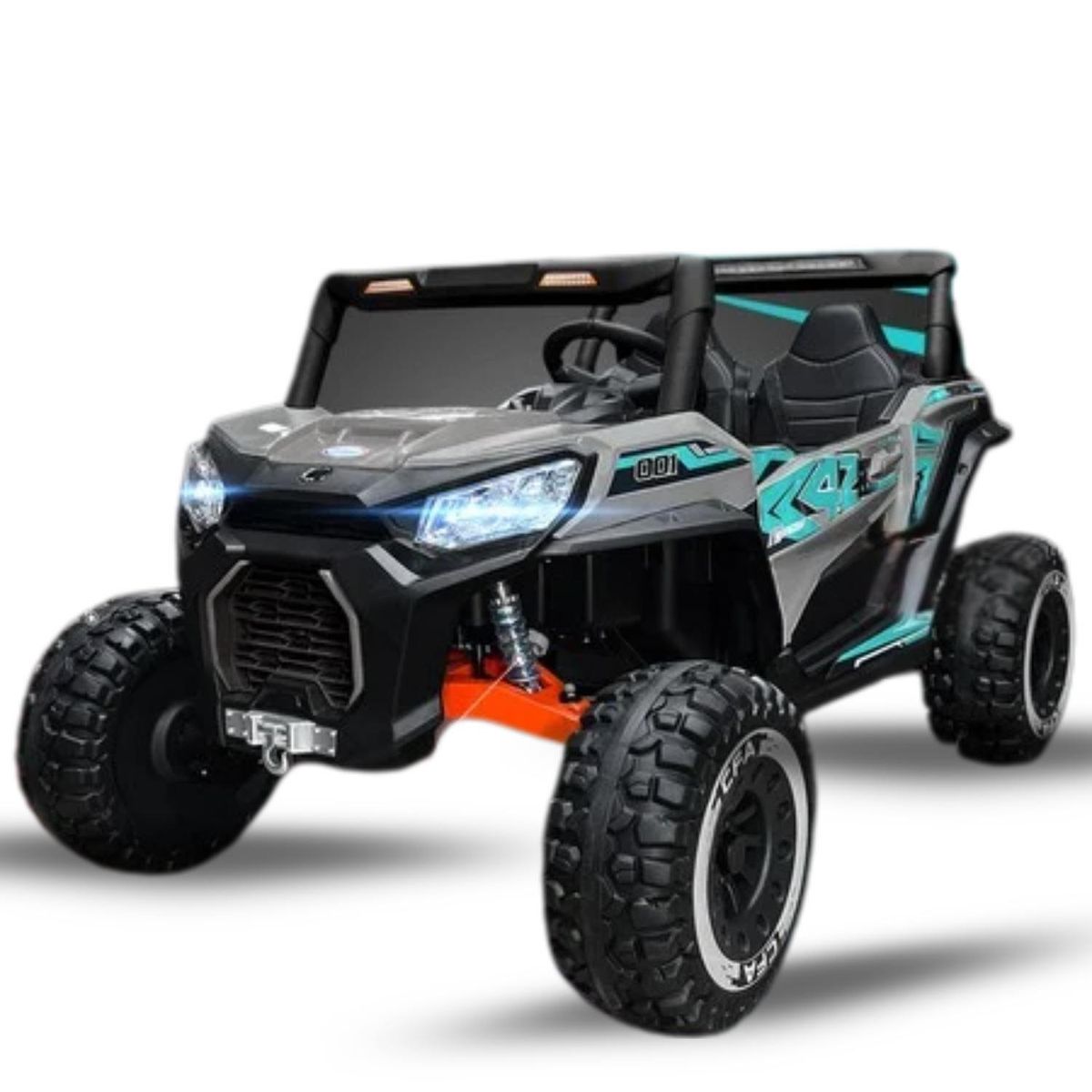GENERICO - Camioneta Todo Terreno para niñas de 24 V 4x4 Maverick, UTV