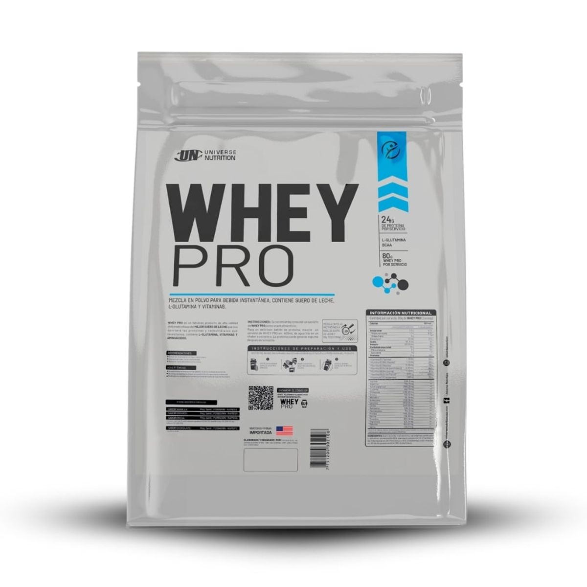 UNIVERSE NUTRITION - Whey Pro 3 kg Vainilla+Creatina Universe Nutrition 250Gr+2 Diabolus