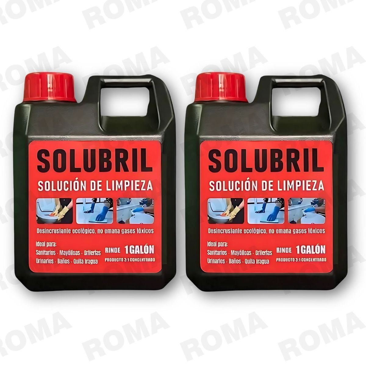 GENERICO - PACK 2 LIMPIADOR PROFUNDO DE MAYOLICAS - SOLUBRIL