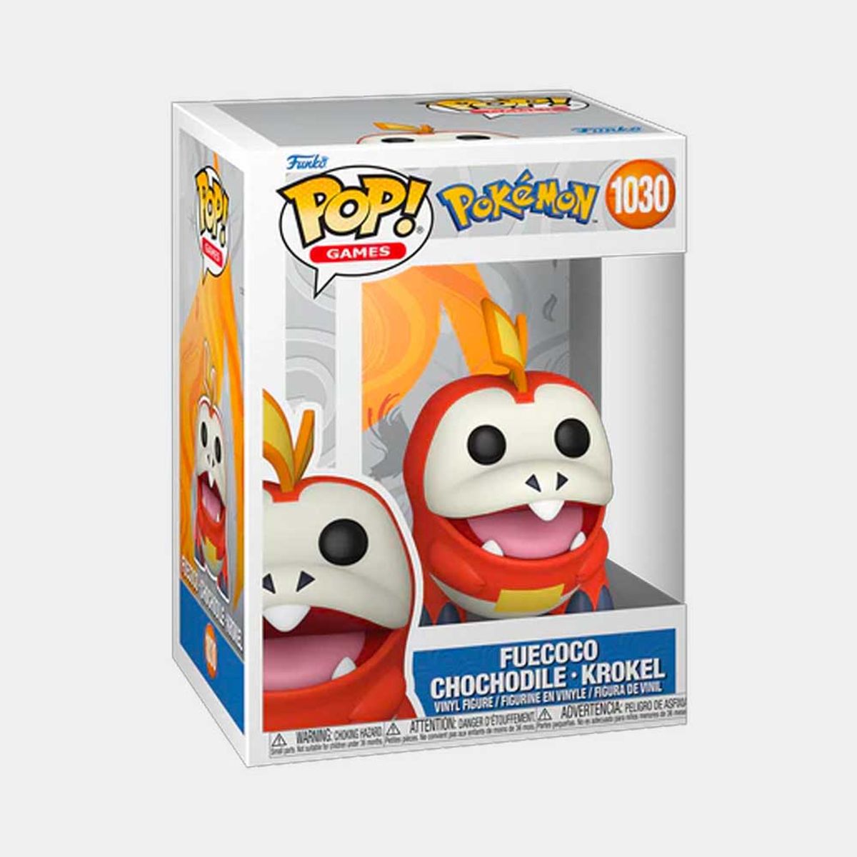 FUNKO - FUNKO POP GAMES POKÉMON - FUECOCO CHOCHODILE - KROKEL
