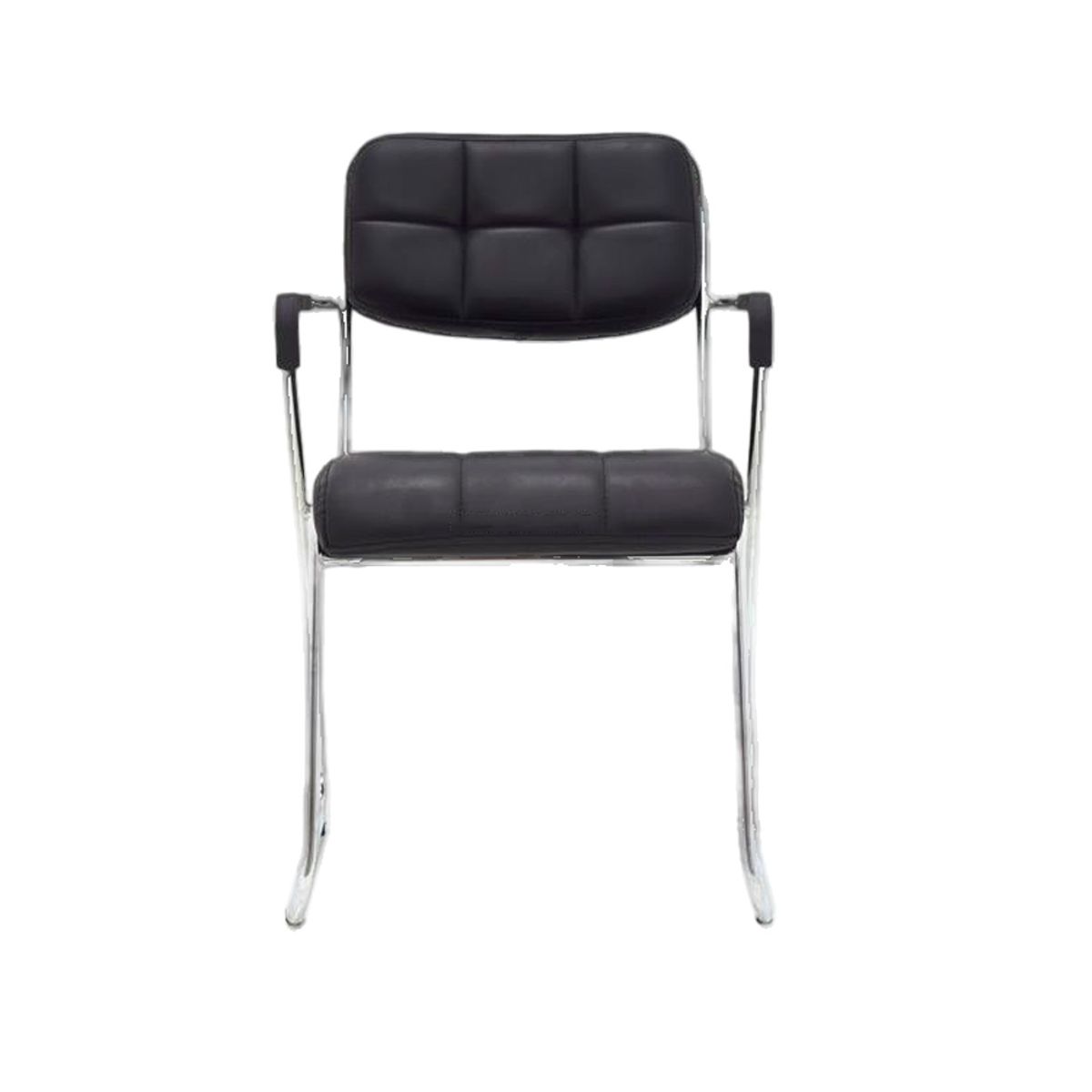 OFIDEAS - Silla de Visita Fija Jade Negro Ofideas