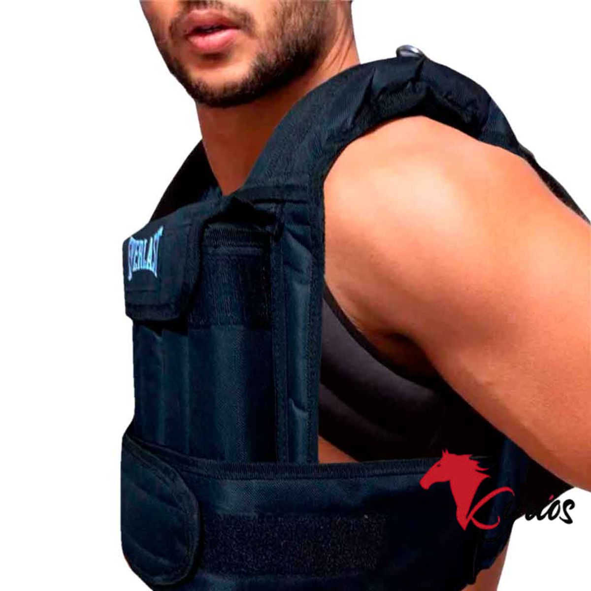 NO LOGO - Lastre Modelo Chaleco De 20 Kg De Peso Color Negro