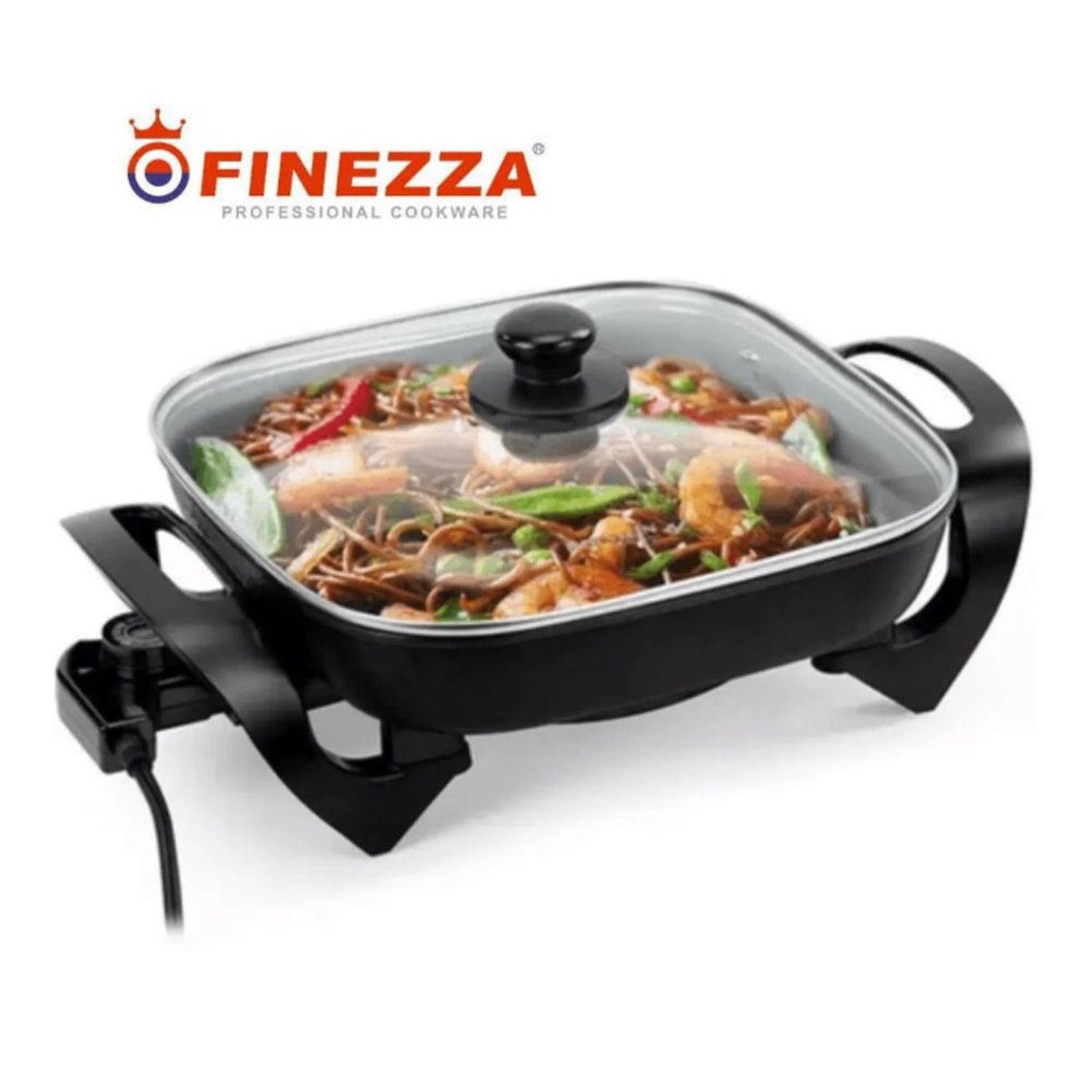 FINEZZA - Sartén Eléctrica Finezza Antiadherente con Control de Temperatura