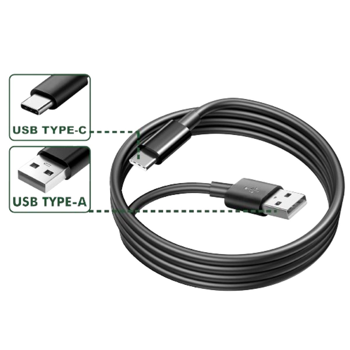 S/M - CABLE TIPO C-C 1METRO PARA CARGADOR