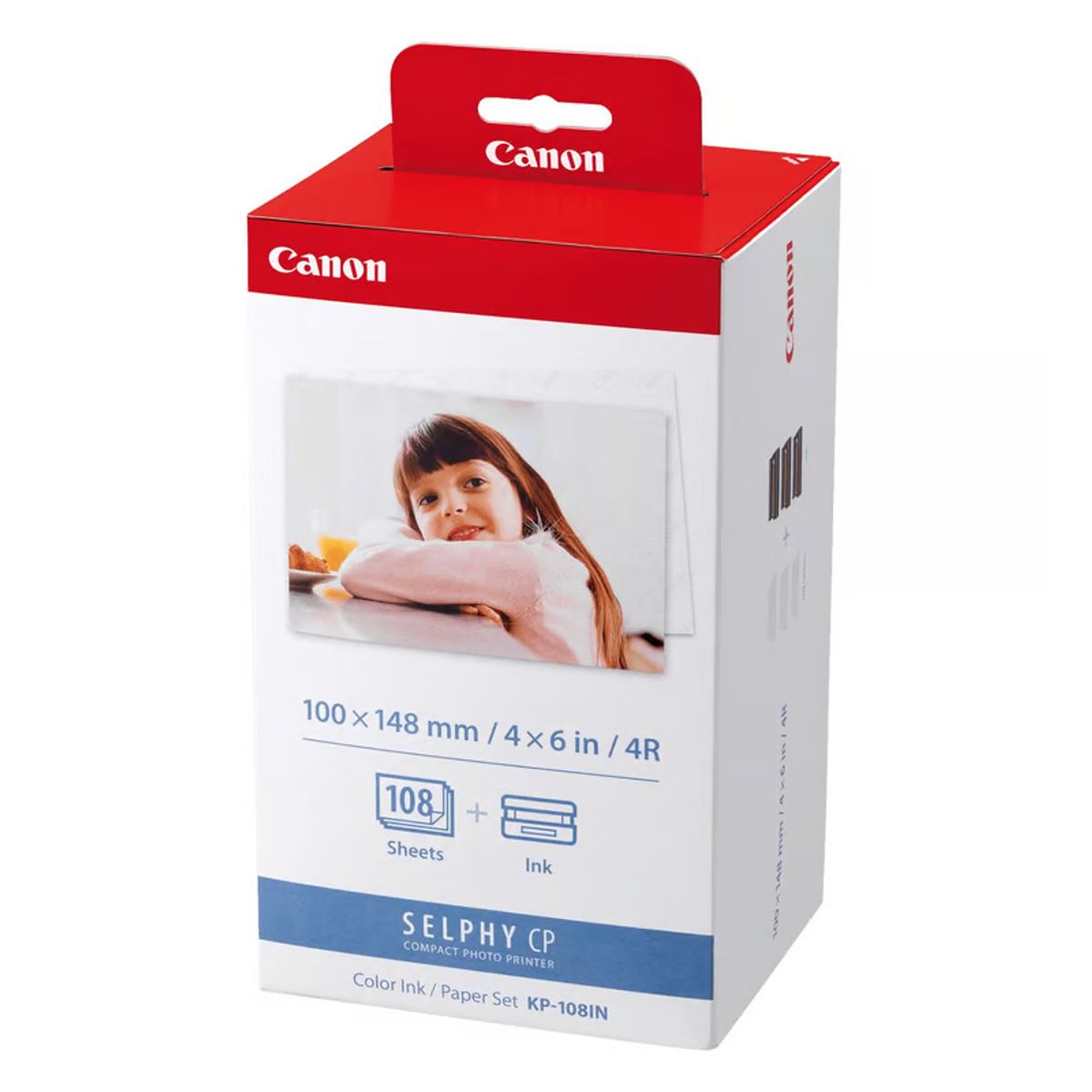 CANON - KIT PAPEL FOTOGRÁFICO Y CARTUCHOS CANON SELPHY KP-108IN CP1500CP1300