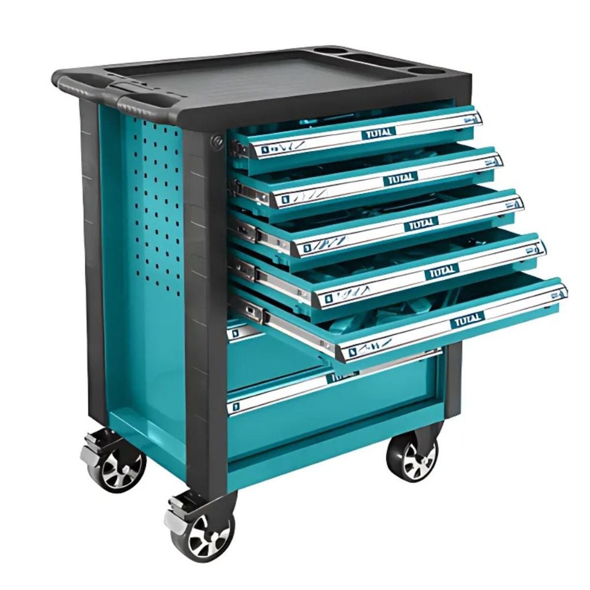 TOTAL TOOLS - CARRO PARA HERRAMIENTAS DE 7 BANDEJAS - THRC01071