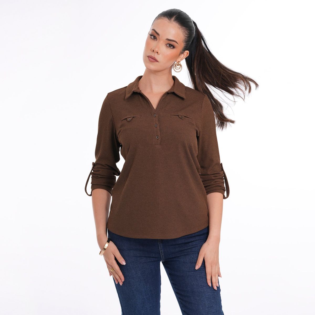 MAE ALCOTT - POLO FLORA MAE ALCOTT