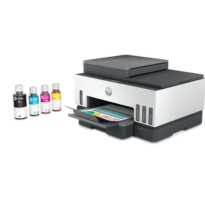 HP - Impresora Multifuncional HP Smart Tank 750 con Conectividad WiFi