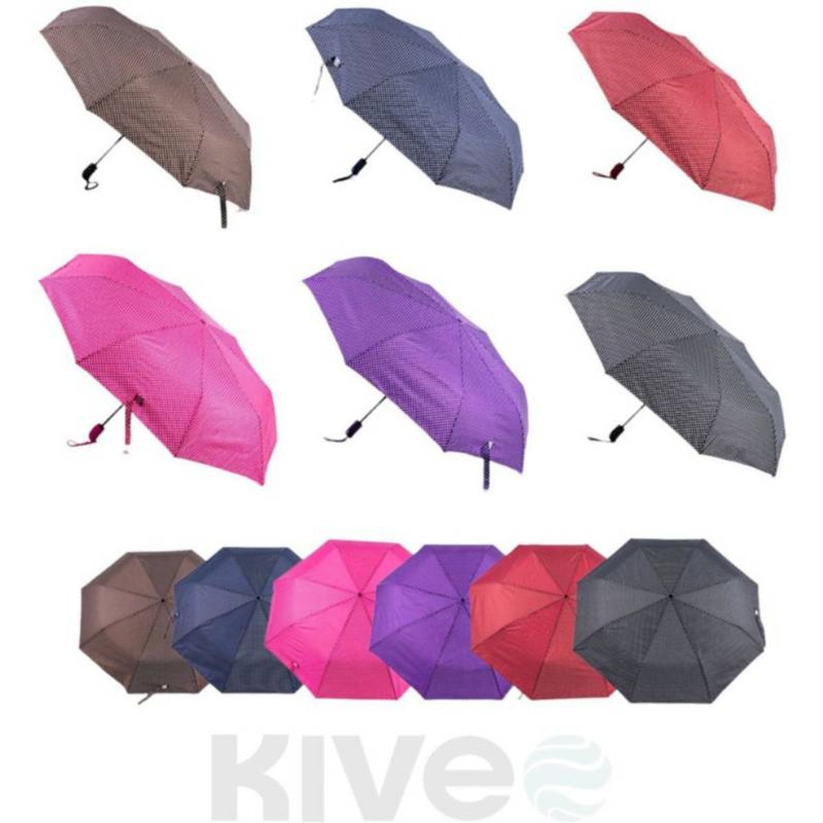 GENERICO - Sombrilla Paragua Cartera Plegable Resistente Portatil