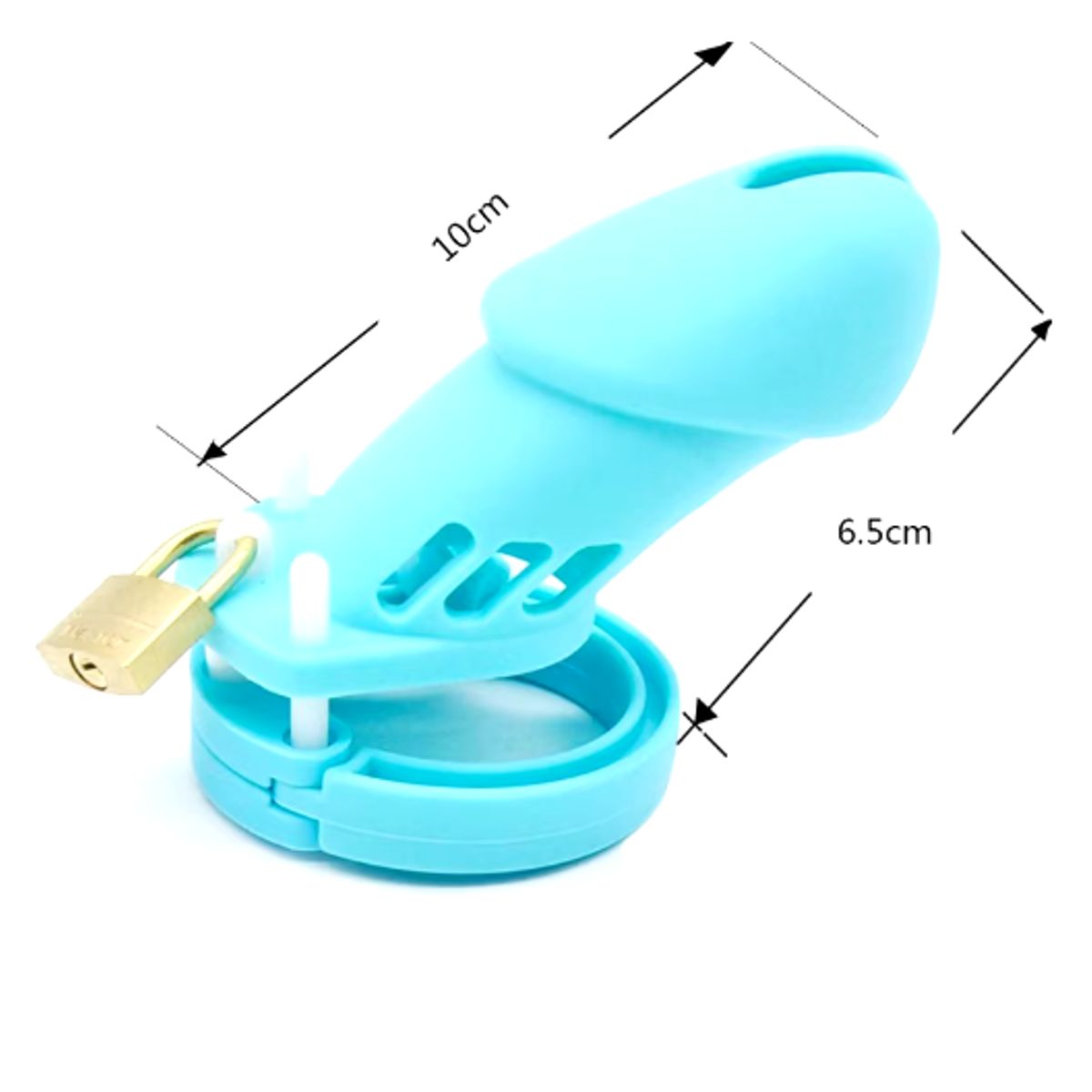 GENERICO - Funda de Castidad para Pene en Color Negro