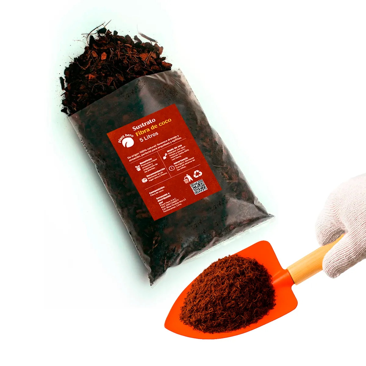 GENERICO - Fibra de Coco de 5 Litros Sustrato