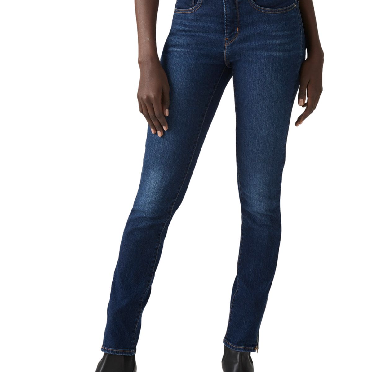 LEVIS - Jeans Mujer 311 Skinny Zip Hem Azul Levis