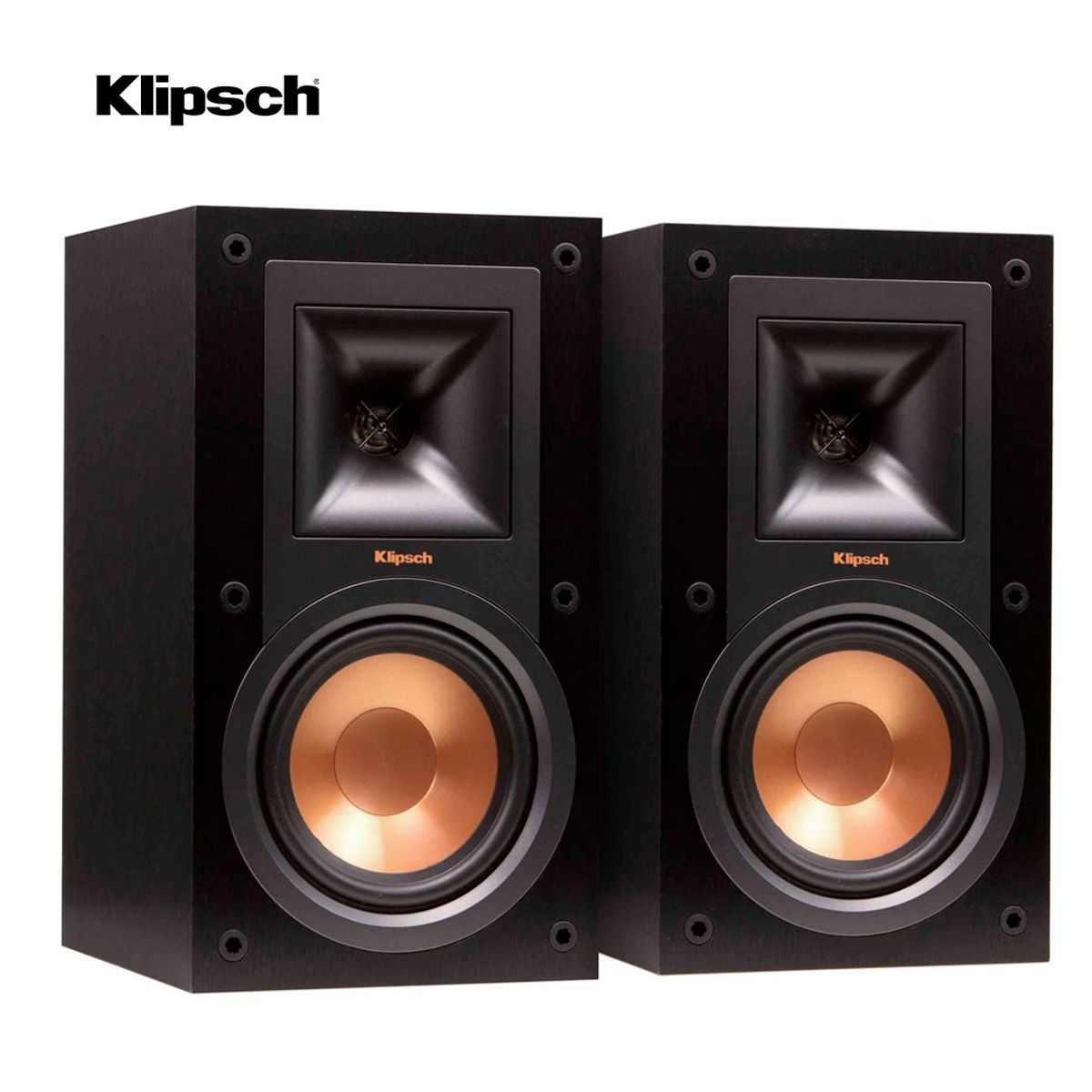 KLIPSCH - Parlantes Dual Klipsch R-15M Woofer IMG Negro