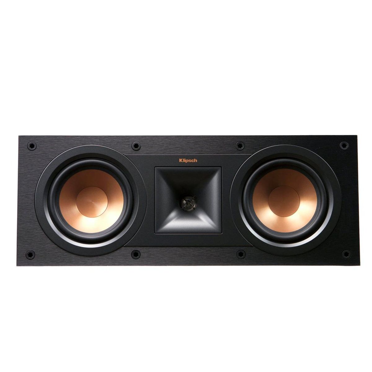 KLIPSCH - Parlante Central R-25C Woofers IMG Dobles De 5-14 Negro