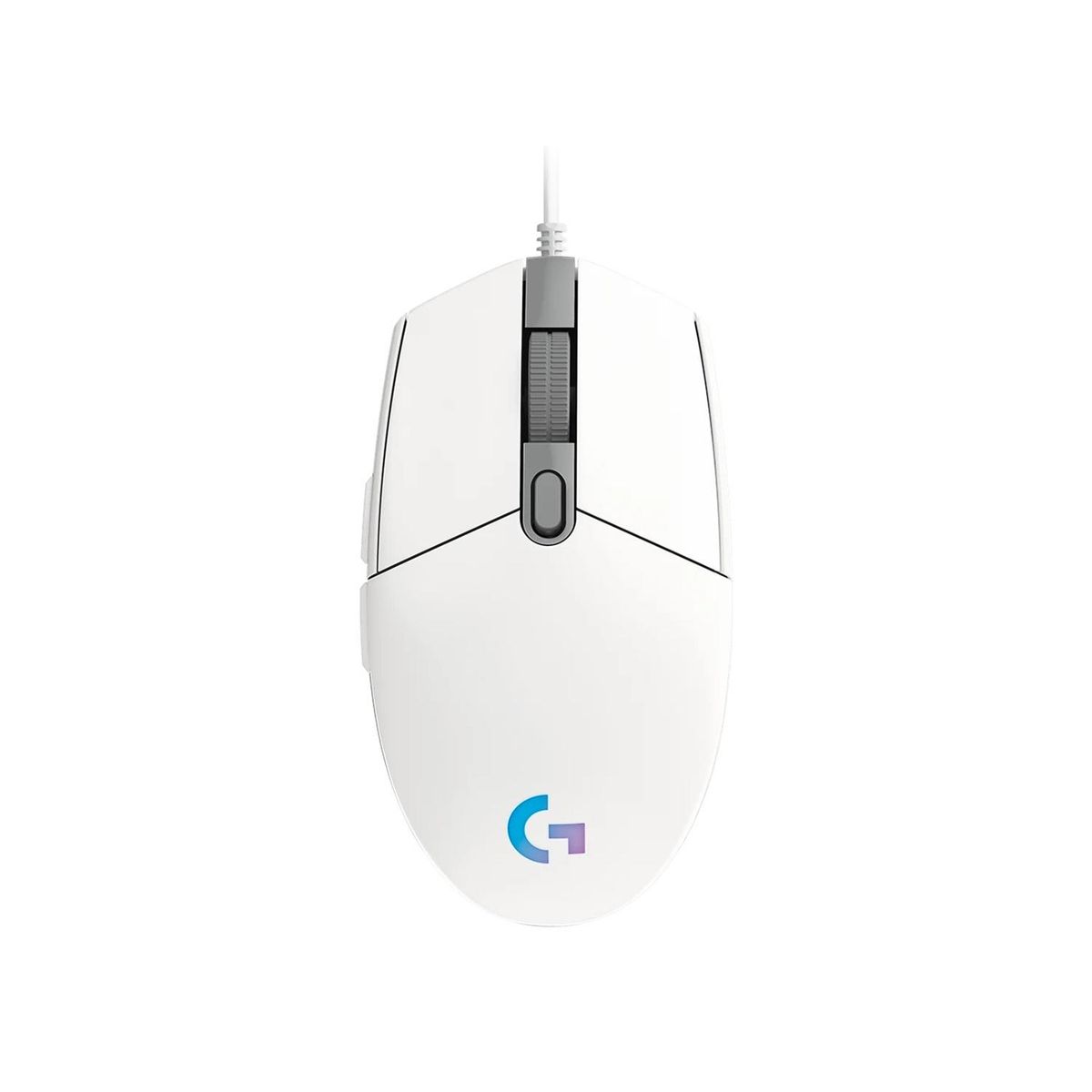 LOGITECH - MOUSE LOGITECH G203 LIGHTSYNC RGB 8000DPI BLANCO