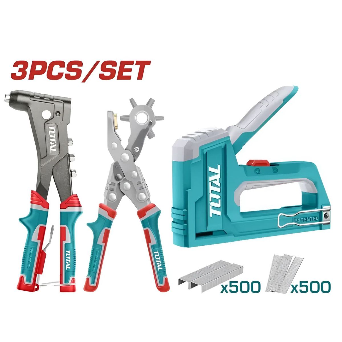 TOTAL TOOLS - Total Conjunto De Fijación 3pcs - THRSG0401